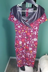 Pinup girl clothing Christina Dapper day dress